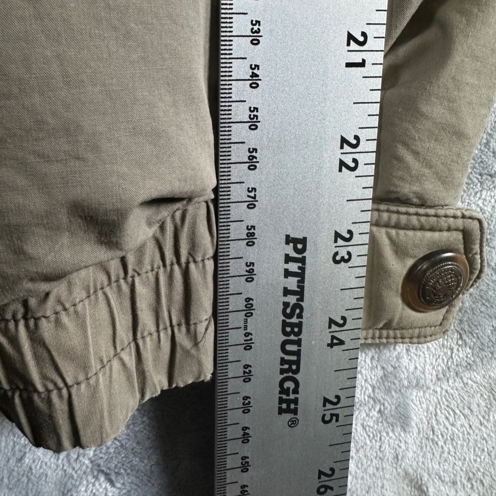STRATOJAC Down‎ Filled Jacket 2XLT Tan Navy Blue Puffer Winter Warm Coat Parka